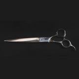 Sharpening Straight scissors